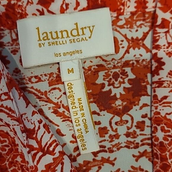 laundry by Shelli Segal los Angeles sz M top - Picture 5 of 11